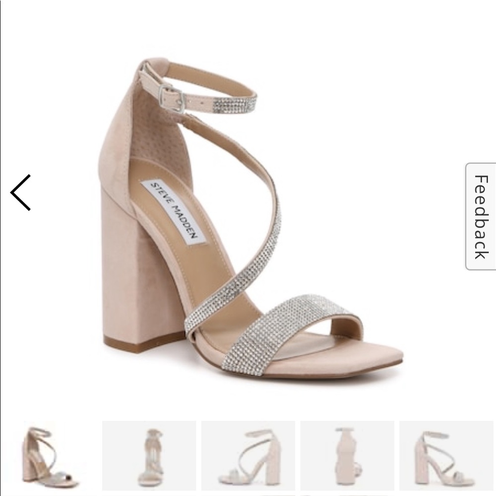 Steve Madden Varali Nude Heels